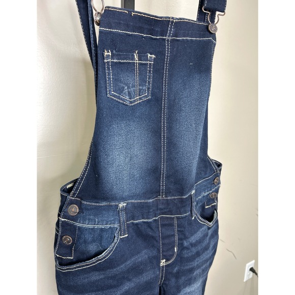 WALLFLOWER Overalls- SMALL-Women Denim Blue Skinny Fit Size S - Picture 2 of 5